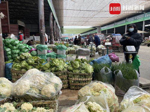 成都農產品中心批發(fā)市場 蔬菜肉類供應充足，部分區(qū)域實行限時交易